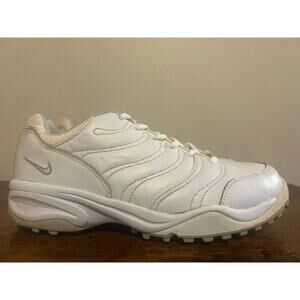 Vintage 90s NIKE Women's AIR Golf White/Gray Saddle Oxford size 7.5
